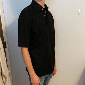 Pal Zileri Black Short Sleeve Polo Shirt